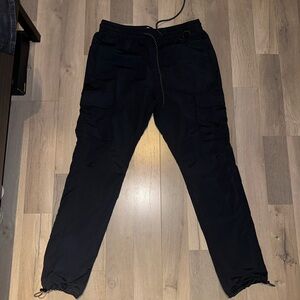 Men's Black Cargo Pants
